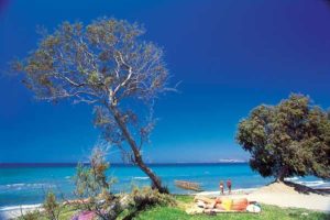 Am Strand von Marmári