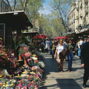 Ramblas sind das Schaufenster Barcelonas