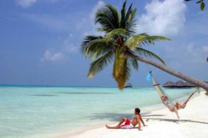 Auf den Trauminseln der Malediven fühlt man sich wie Robinson Crusoe