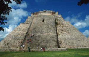 Maya Pyramide in Yucatan