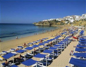 Stadtstrand von Albufeira