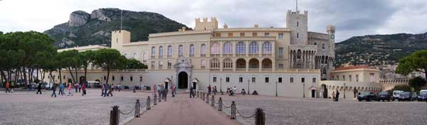 Das Fürstenschloss von Monaco