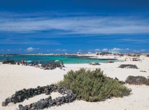 Der Strand von El Cotillo auf Fuerteventura