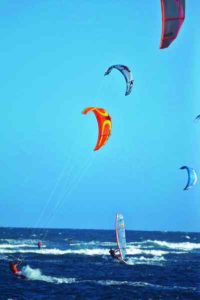 Cabarete gilt als Paradies für Kitesurfer
