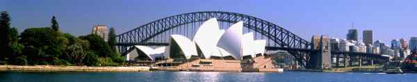 Sydneys weltberühmter Hafen ist ein unverwechselbares Wahrzeichen Australiens