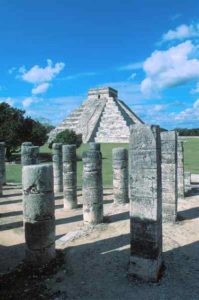 Chichén Itzá einstige heilige Stätte der Maya