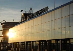 Flughafenterminal Flughafen Saarbrücken