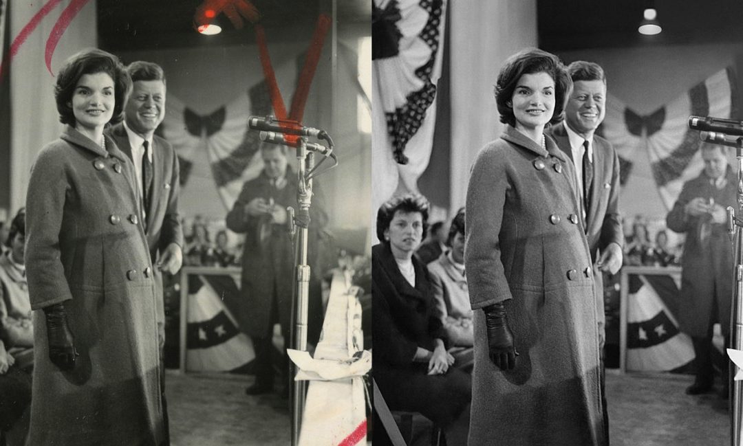 Seltene Kennedy-Fotos im Newseum in Washington