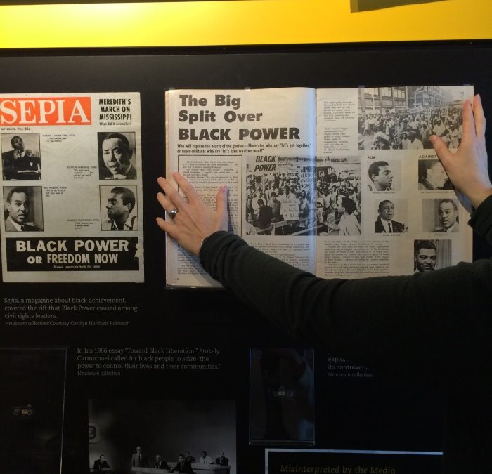 Ausstellung zu 50 Jahren Bürgerrechtsbewegung im Newseum