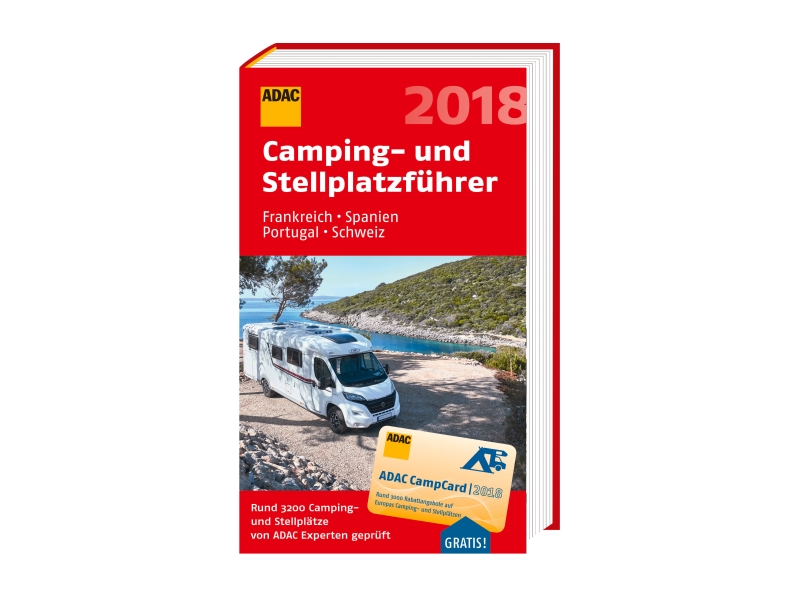 Kombinierte Camping- und Stellplatzführer vom ADAC