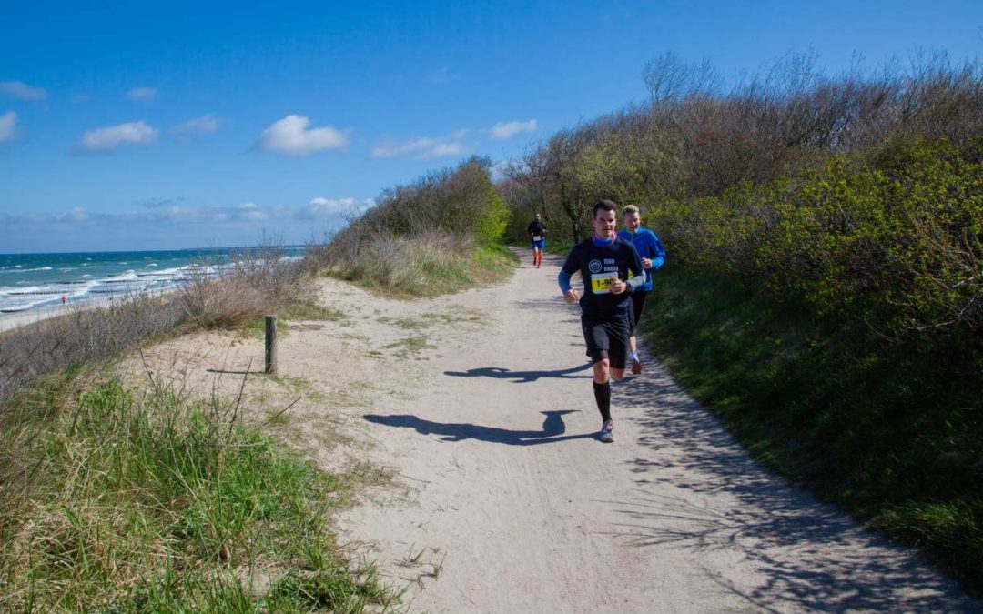 Darß Marathon 2018 vorbei an Ostsee und Bodden