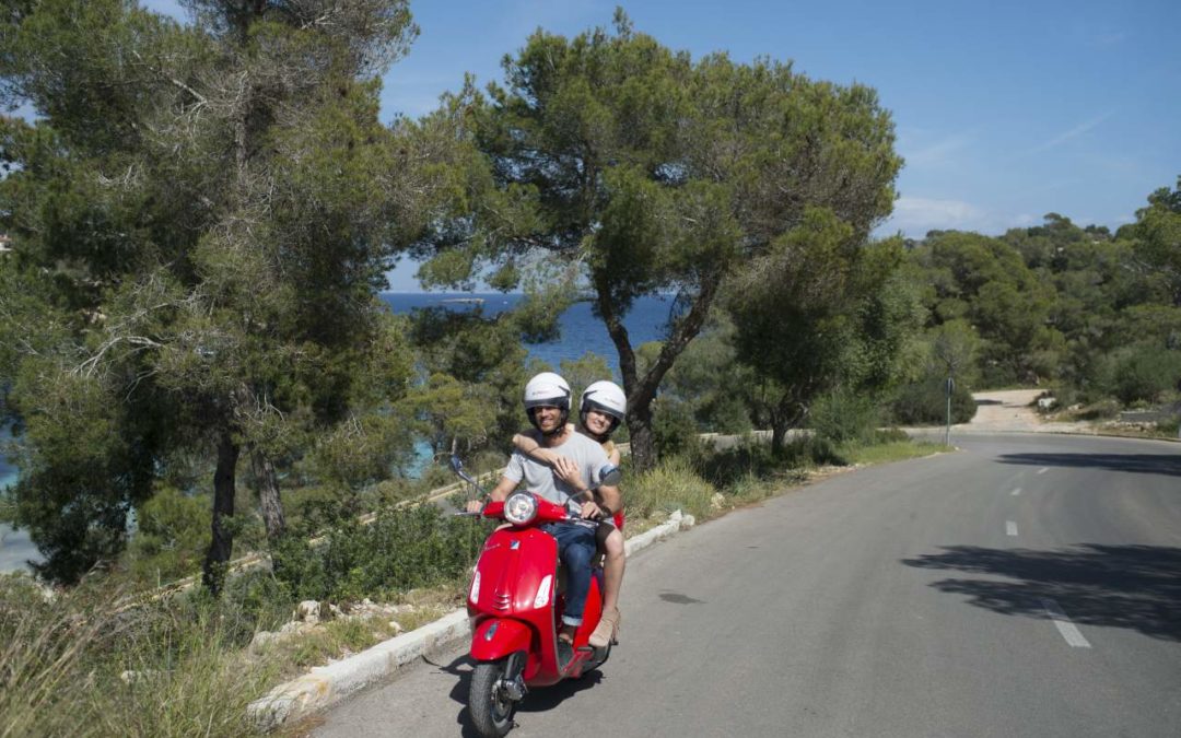 Begleitete Vespa-Touren auf Mallorca