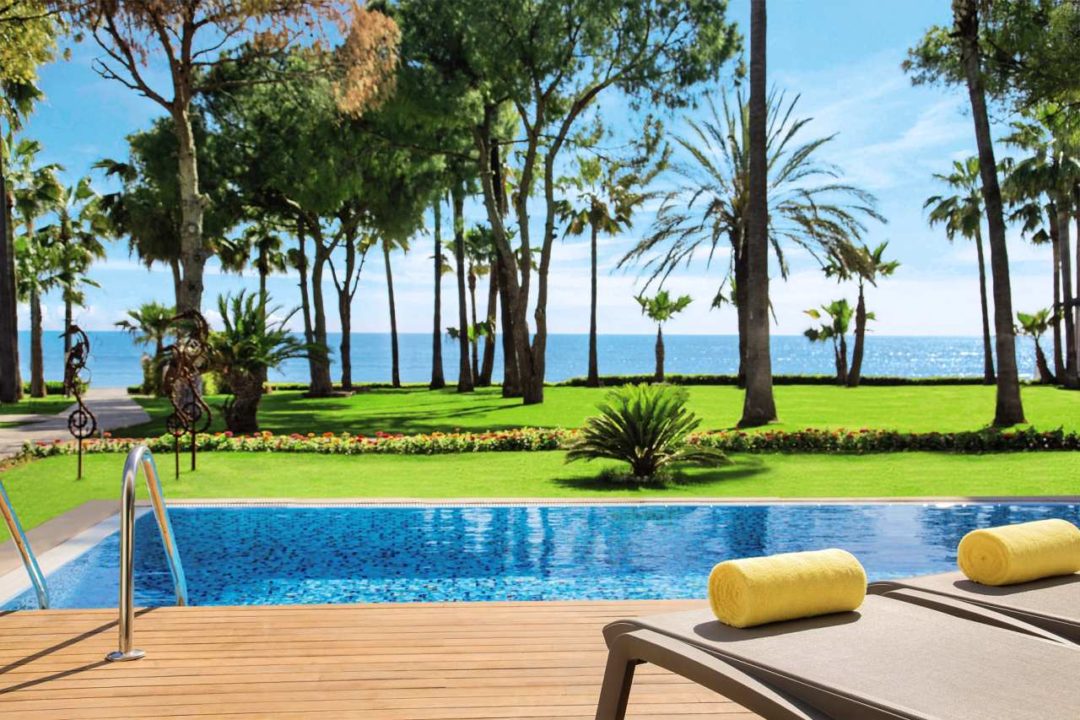 Türkische Riviera: Von der Hoteltür direkt in den Pool