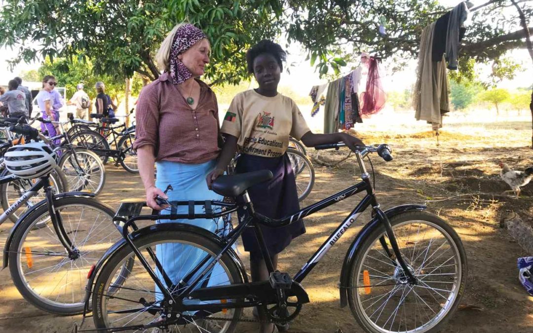 Landpartie Reisen unterstützt Fahrradprojekt für Kinder in Sambia