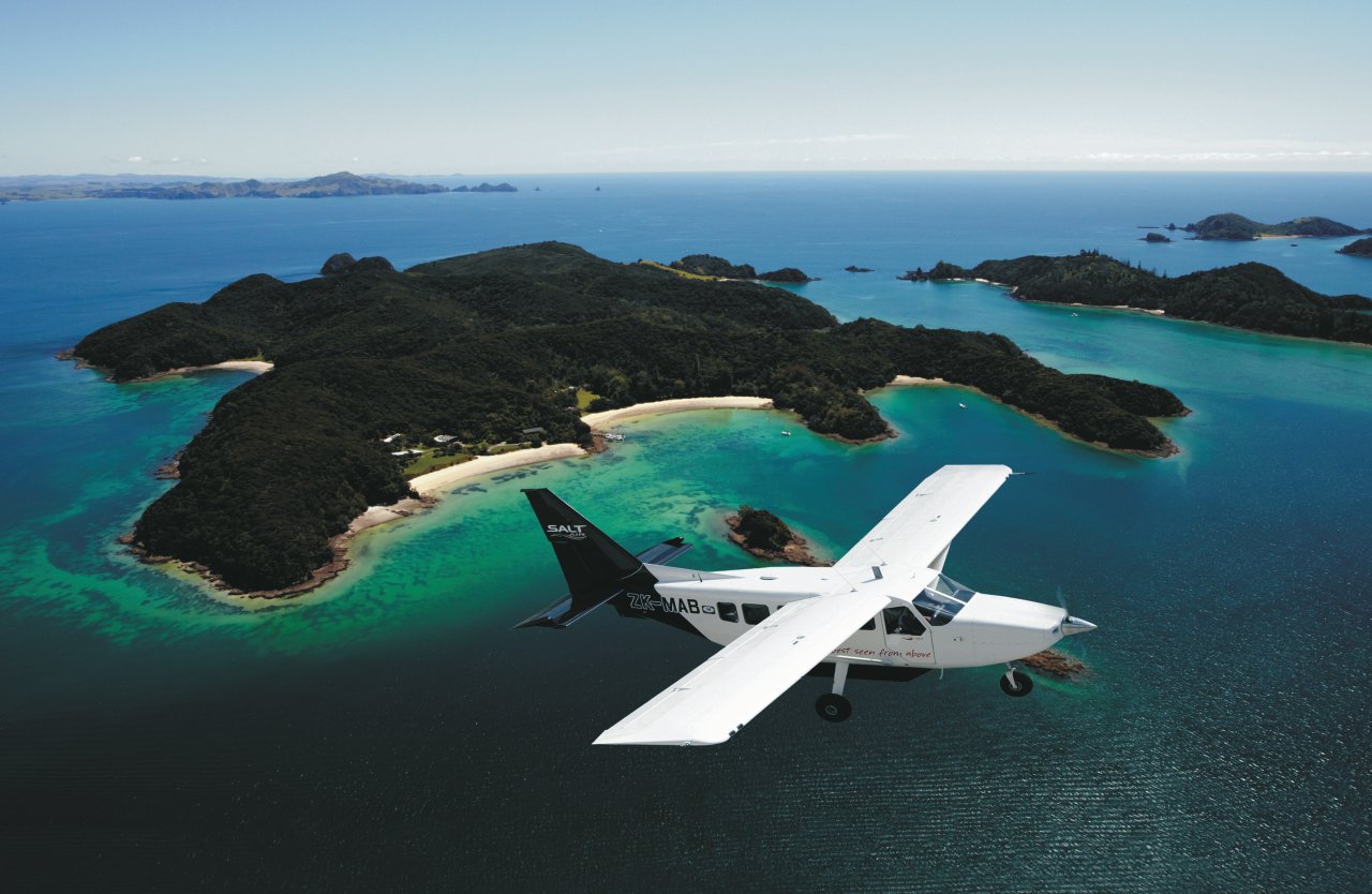 Neuseeland Cape Reinga mit dem Kleinflugzeug
