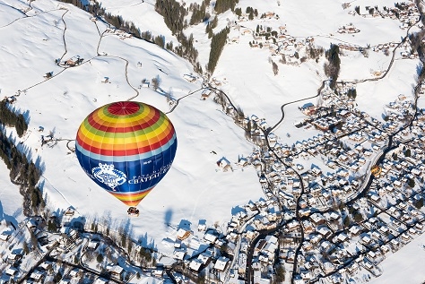Ballonfestival 2019 in Château-d’Oex in den Waadtländer Alpen