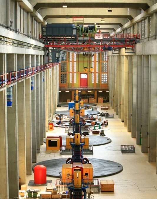 Wasserkraftwerk Bollène jetzt auch für Besucher geöffnet