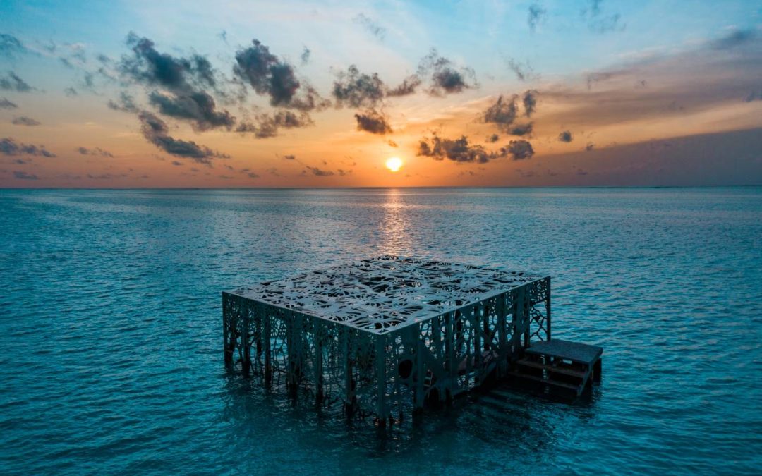 Malediven: Unterwasserkunstinstallation mit neuen Skulpturen