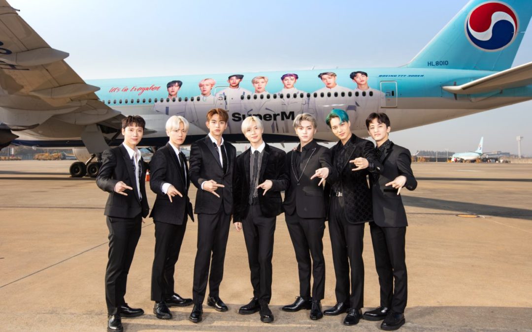 Pop-Gruppe SuperM wird globaler Botschafter von Korean Air