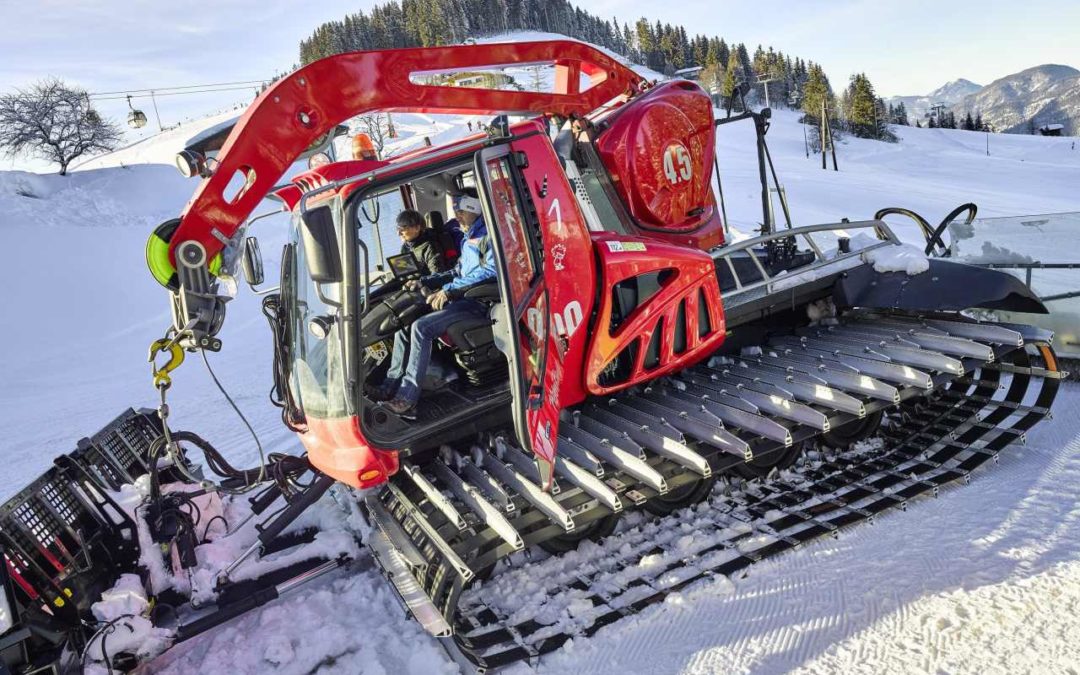 Pistenraupen-Touren in der SkiWelt Söll