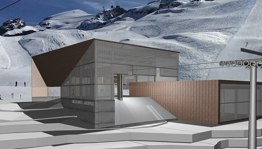 Neue 6er-Sesselbahn im Skigebiet Engelberg-Titlis