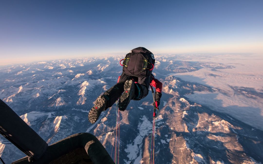 Gleitschirmflug-Weltrekord über dem Achensee von Mike Küng