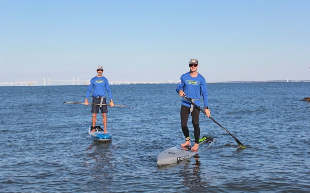 380 Kilometer Stand-Up-Paddling für mehr Austern in der Chesapeake Bay