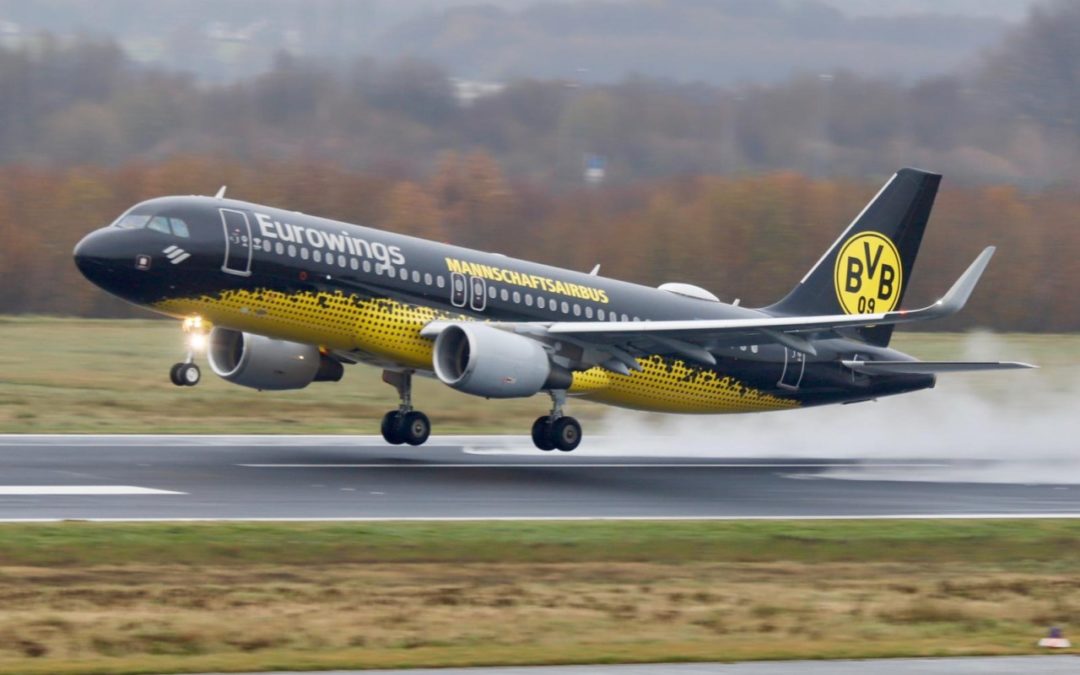 „BVB Mannschafts-Airbus“ zukünftig regelmäßiger Gast in Dortmund