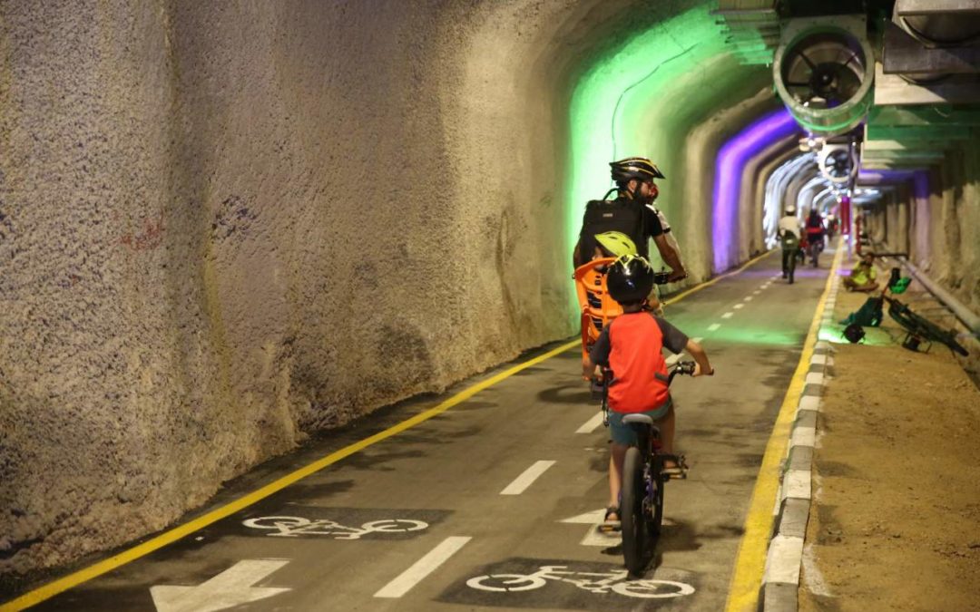 Zwei Kilometer langer Fahrradtunnel in Jerusalem eröffnet