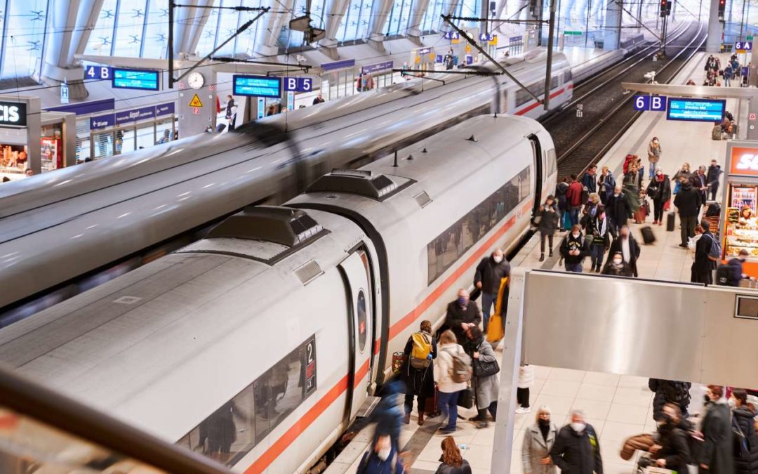 Weihnachts-Fahrgastzahlen bei der Deutschen Bahn auf Rekordniveau
