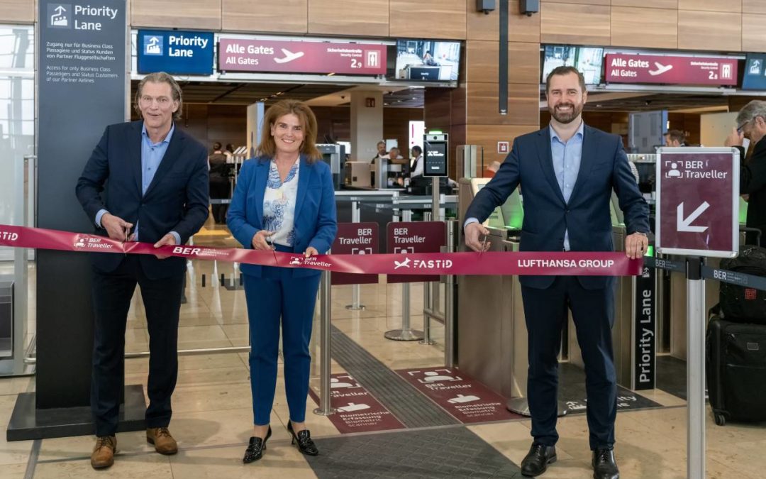 Biometrische Zugangskontrolle am Flughafen Berlin Brandenburg