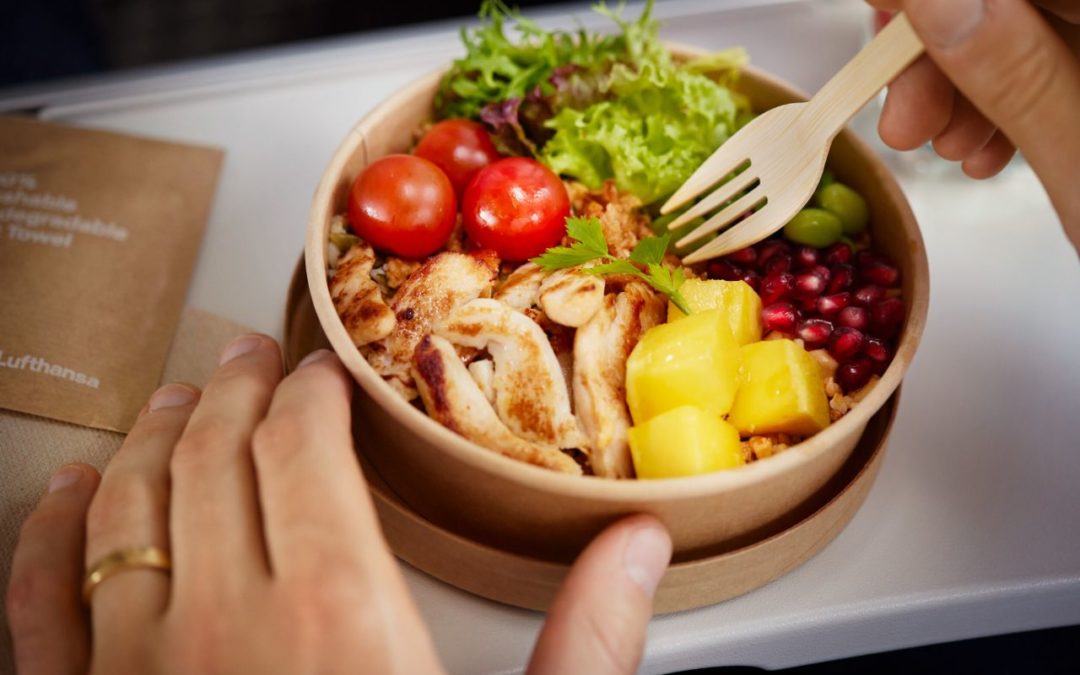 Frische Speisen auf Lufthansa-Flügen günstiger kaufen