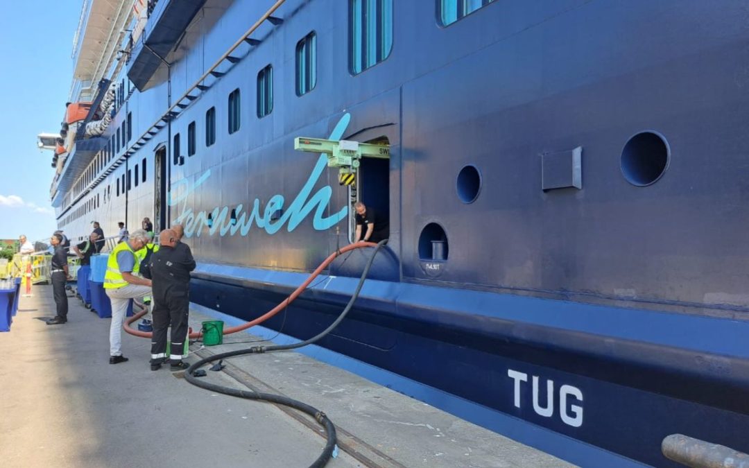 Mein Schiff 4 testet Biokraftstoff