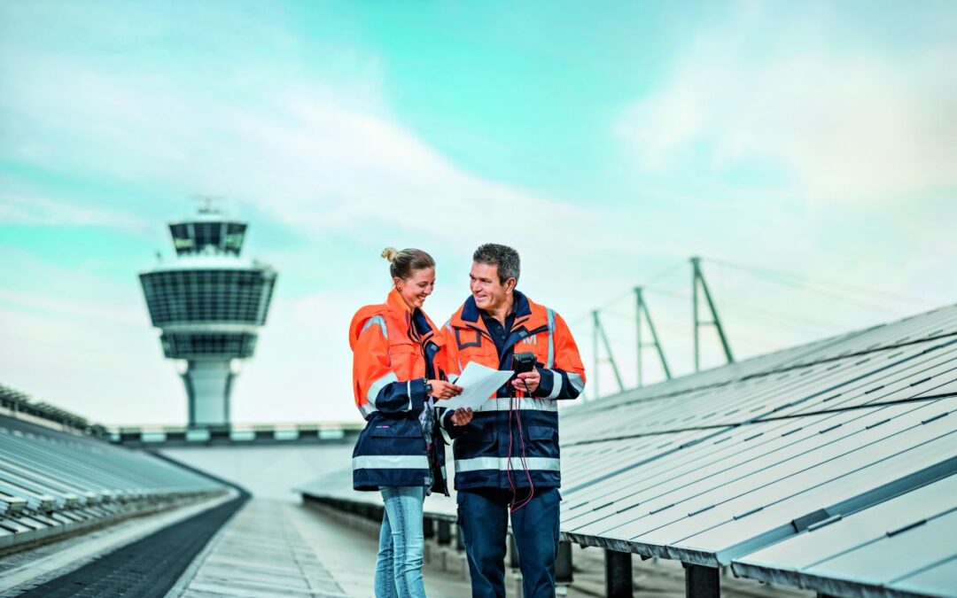 Flughafen München strebt Netto Null-Emissionen bereits 2035 an