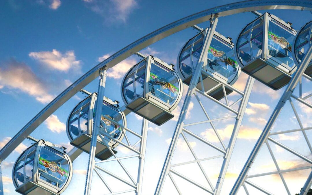 Riesenrad „Circle of Life“ bis Oktober 2024 auf Usedom