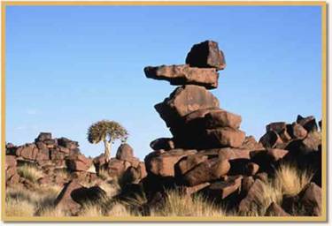 Steine in der Namib Steine in der Namib